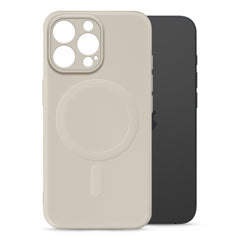 My Style Protective Flex Magsafe Compatible Case For Apple Iphone 15 Pro Antique White - 123TelecomShop