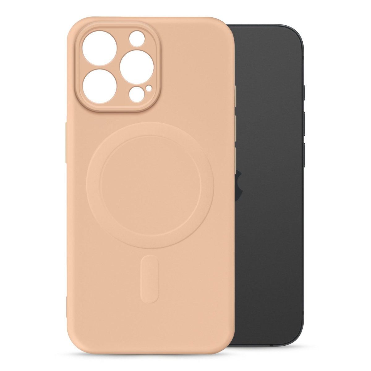 My Style Protective Flex Magsafe Compatible Case For Apple Iphone 15 Pro Soft Pink - 123TelecomShop
