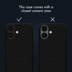 My Style Protective Flex Magsafe Compatible Case For Apple Iphone 16 Plus Black - 123TelecomShop