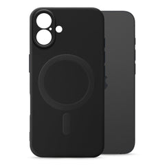My Style Protective Flex Magsafe Compatible Case For Apple Iphone 16 Plus Black - 123TelecomShop