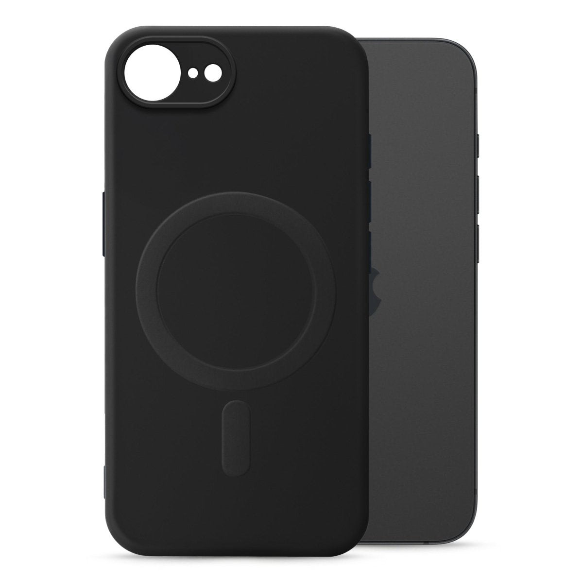 My Style Protective Flex Magsafe Compatible Case For Apple Iphone 16E Black - 123TelecomShop