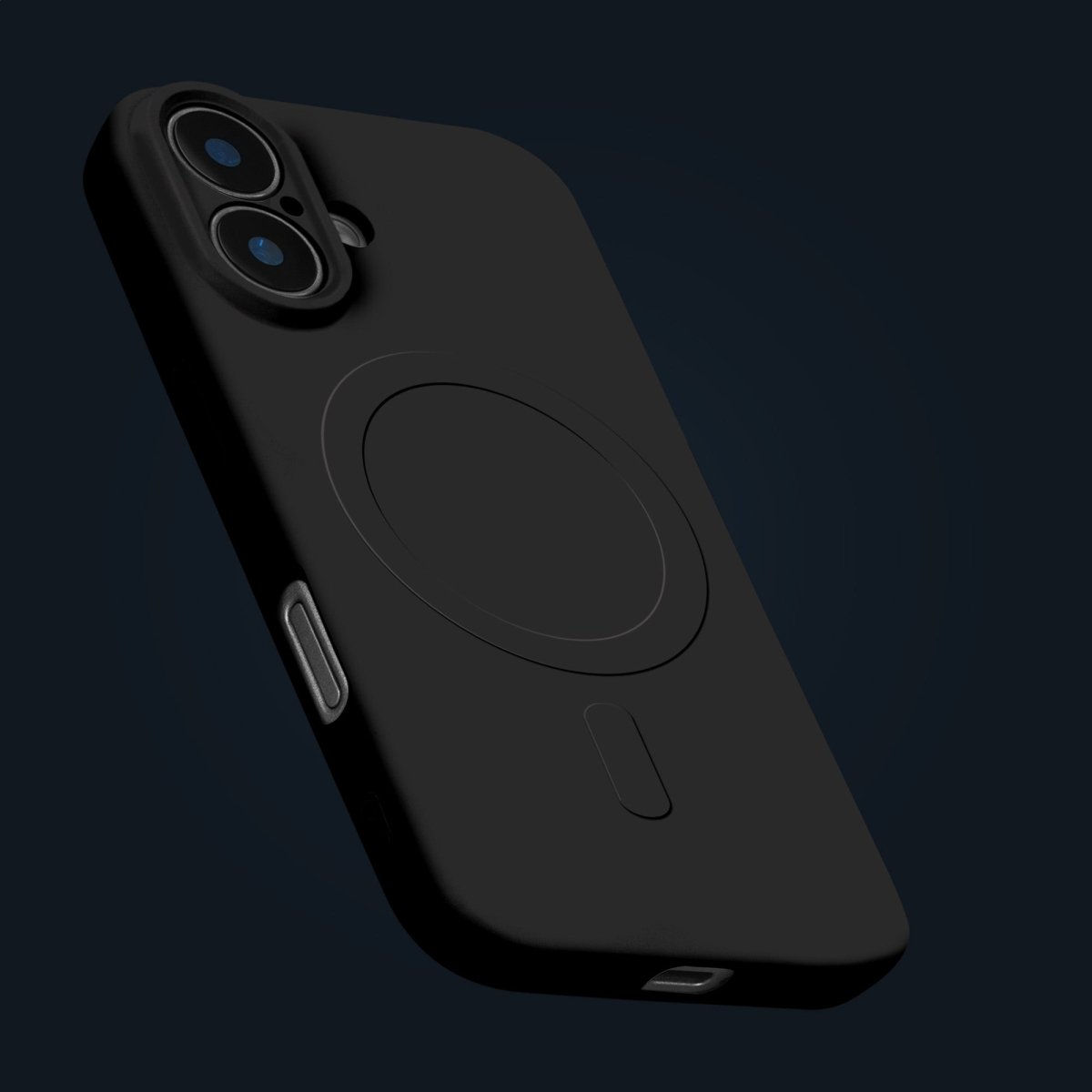 My Style Protective Flex Magsafe Compatible Case For Apple Iphone 16E Black - 123TelecomShop