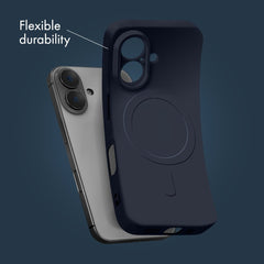 My Style Protective Flex Magsafe Compatible Case For Apple Iphone 16E Midnight Blue - 123TelecomShop