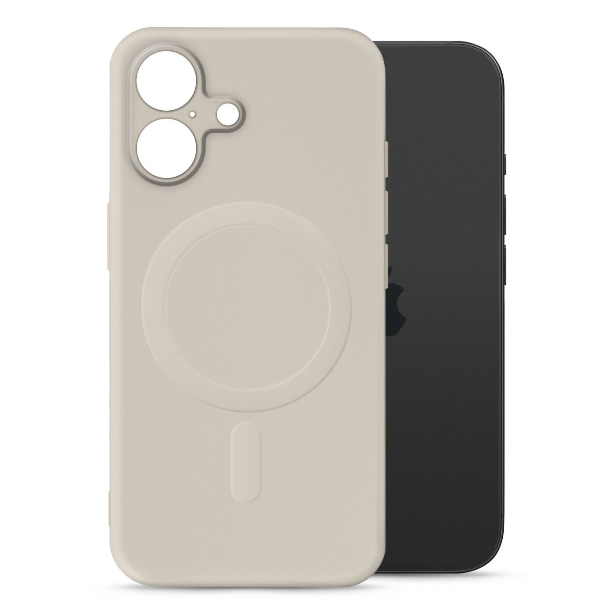 My Style Protective Flex Magsafe Compatible Case For Iphone 17 Antique White - 123TelecomShop