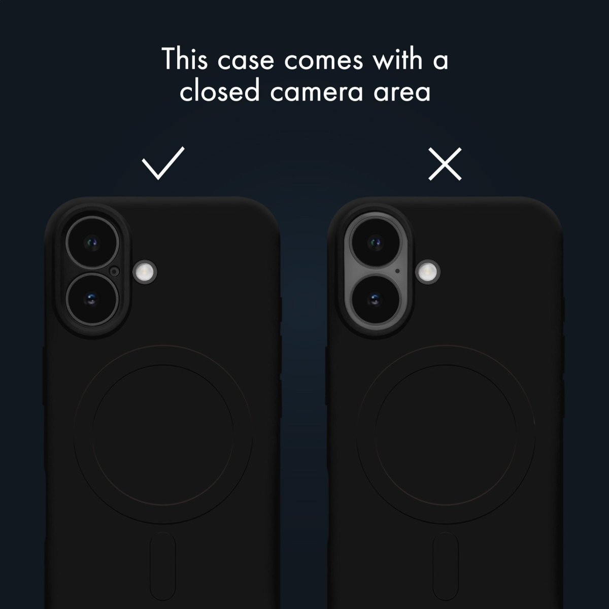 My Style Protective Flex Magsafe Compatible Case For Iphone 17 Black - 123TelecomShop