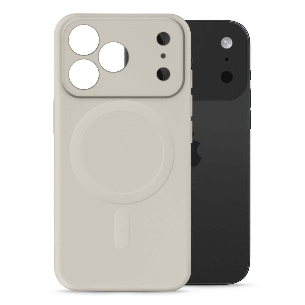 My Style Protective Flex Magsafe Compatible Case For Iphone 17 Pro Antique White - 123TelecomShop