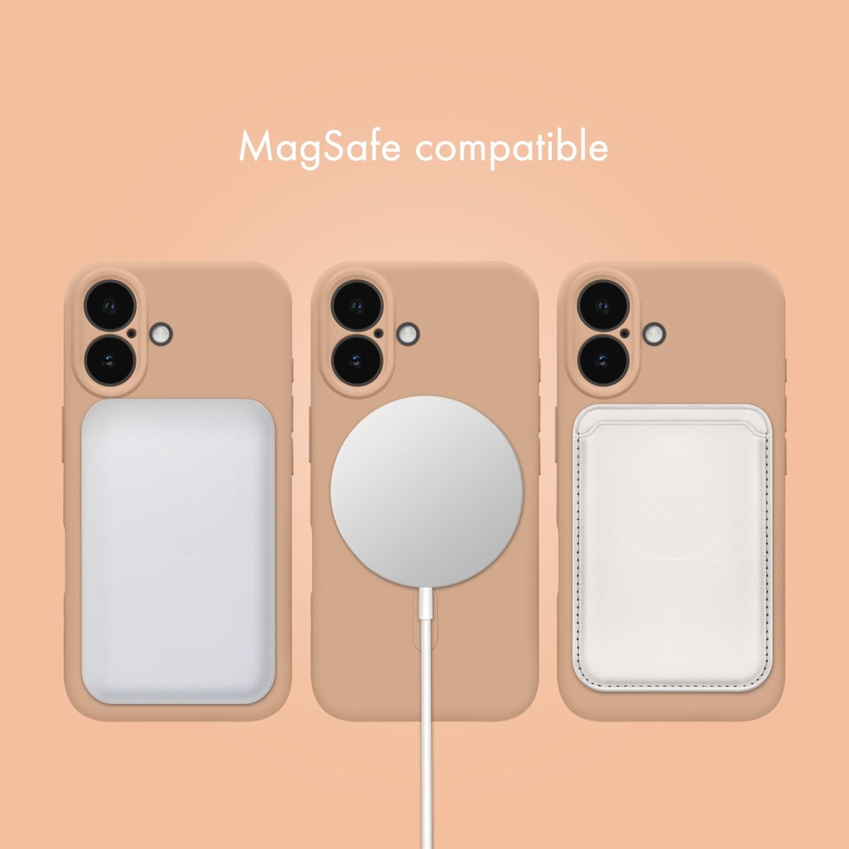 My Style Protective Flex Magsafe Compatible Case For Iphone 17 Pro Max Soft Pink - 123TelecomShop