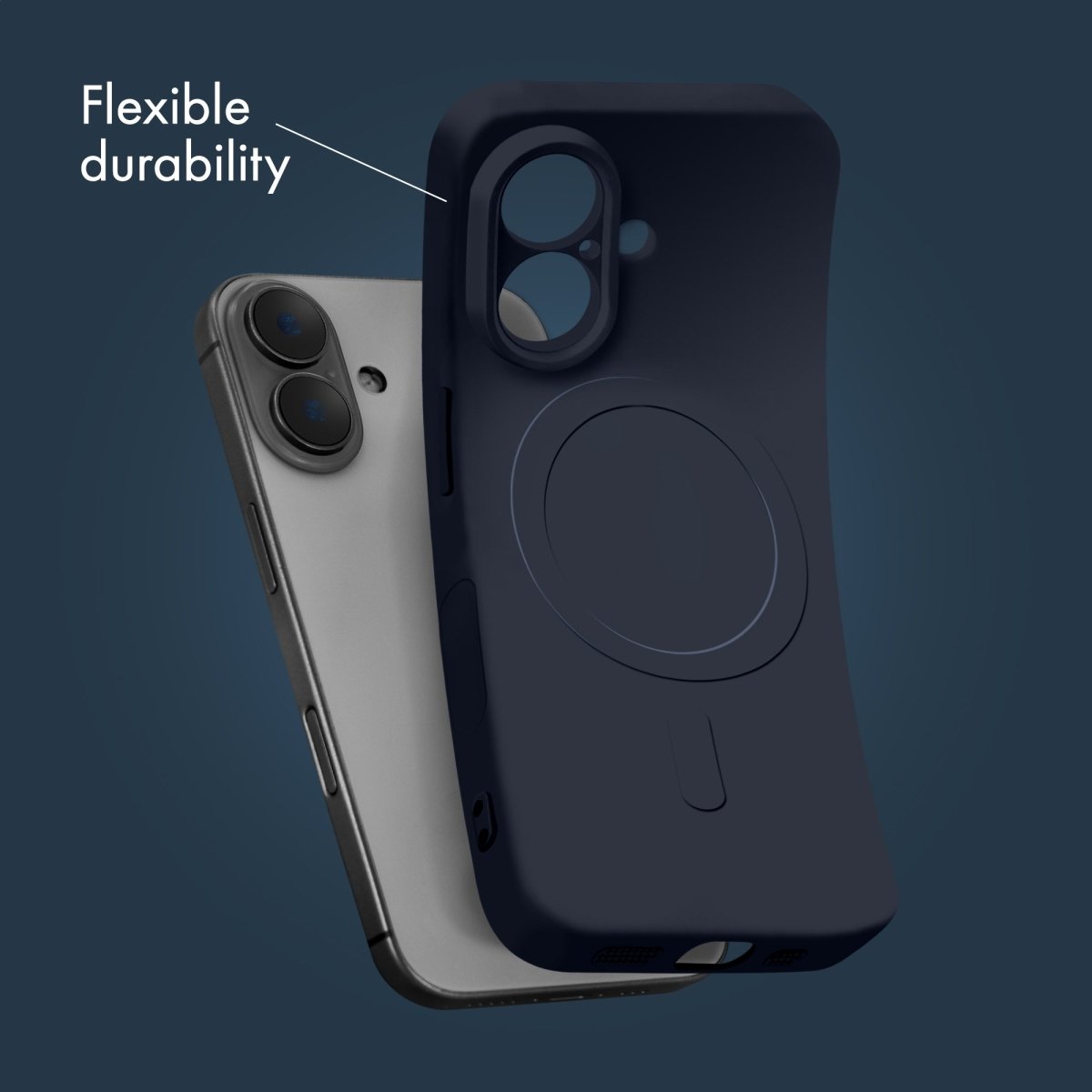 My Style Protective Flex Magsafe Compatible Case For Iphone 17 Pro Max/18 Pro Max Midnight Blue - 123TelecomShop