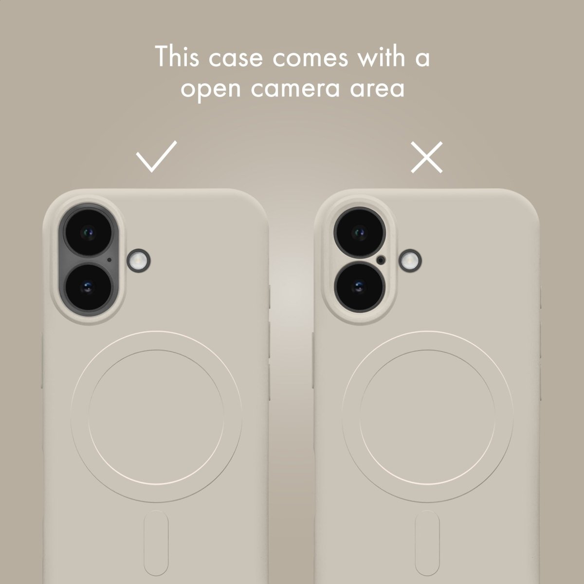 My Style Protective Flex Magsafe Compatible Case For Samsung Galaxy A17 5G Antique White - 123TelecomShop