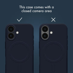 My Style Protective Flex Magsafe Compatible Case For Samsung Galaxy S25 Fe 5G Midnight Blue - 123TelecomShop