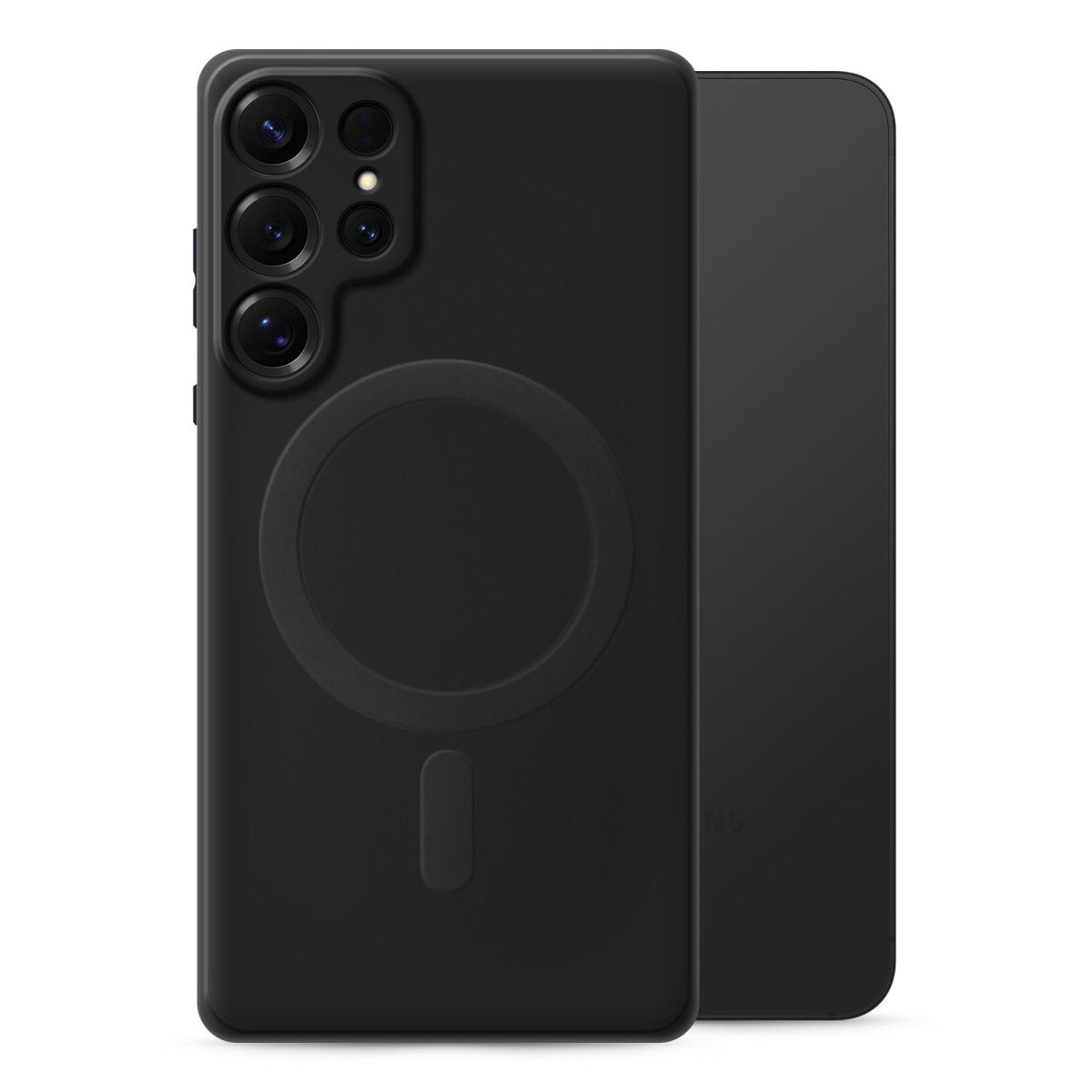 My Style Protective Flex Magsafe Compatible Case For Samsung Galaxy S25 Ultra 5G Black - 123TelecomShop