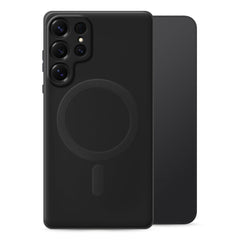 My Style Protective Flex Magsafe Compatible Case For Samsung Galaxy S25 Ultra 5G Black - 123TelecomShop