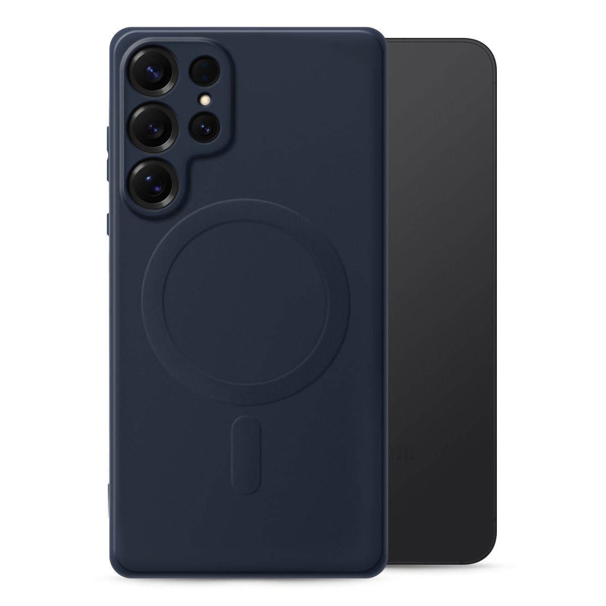 My Style Protective Flex Magsafe Compatible Case For Samsung Galaxy S25 Ultra 5G Midnight Blue - 123TelecomShop