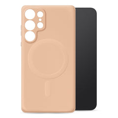 My Style Protective Flex Magsafe Compatible Case For Samsung Galaxy S25 Ultra 5G Soft Pink - 123TelecomShop