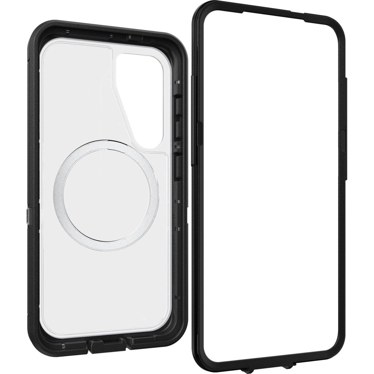 Otterbox Defender Series Xt With Magnets Samsung Galaxy S25 5G Clear/Black - 123TelecomShop