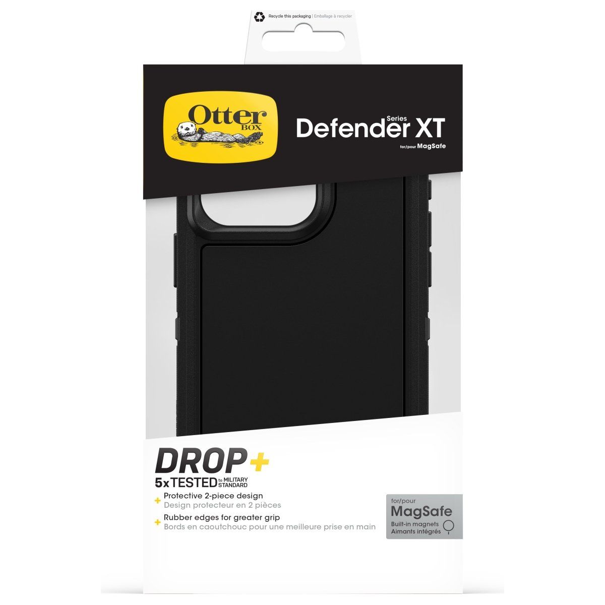 Otterbox Defender Series Xt With Magsafe Apple Iphone 15 Pro Max Black - 123TelecomShop