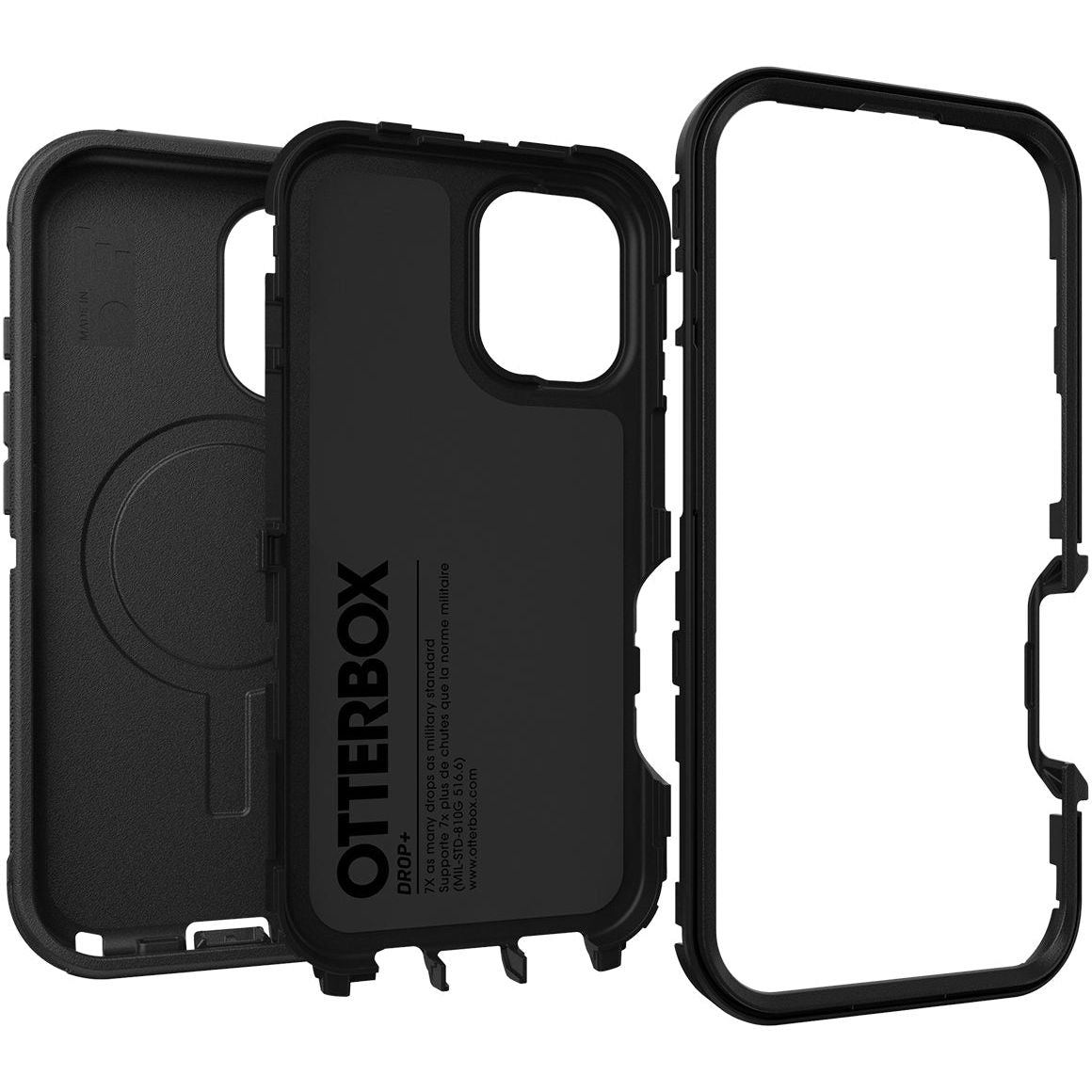 Otterbox Defender Series Xt With Magsafe Apple Iphone 16 Black - 123TelecomShop