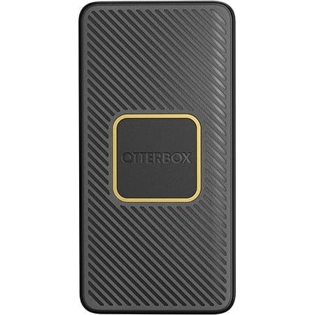 Otterbox Dual Port Fast Charge Power Bank 15000 Mah 18W + Qi Wireless Charger 10W Black - 123TelecomShop