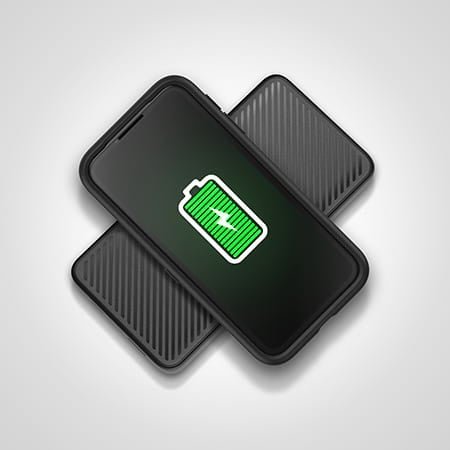 Otterbox Dual Port Fast Charge Power Bank 15000 Mah 18W + Qi Wireless Charger 10W Black - 123TelecomShop