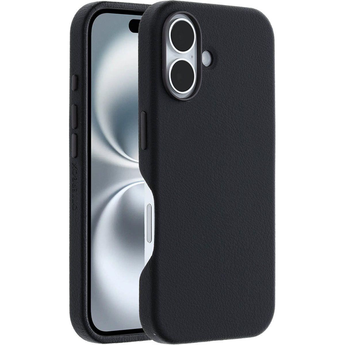 Otterbox Symmetry+ Cactus Leather Case Apple Iphone 16 Noir Ash - 123TelecomShop
