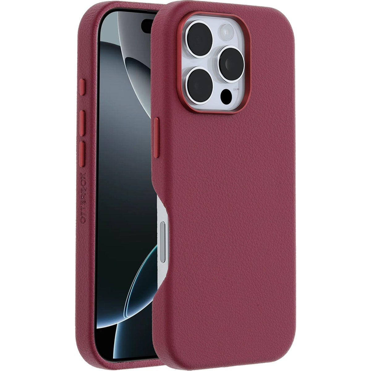 Otterbox Symmetry+ Cactus Leather Case Apple Iphone 16 Pro Foxberry - 123TelecomShop