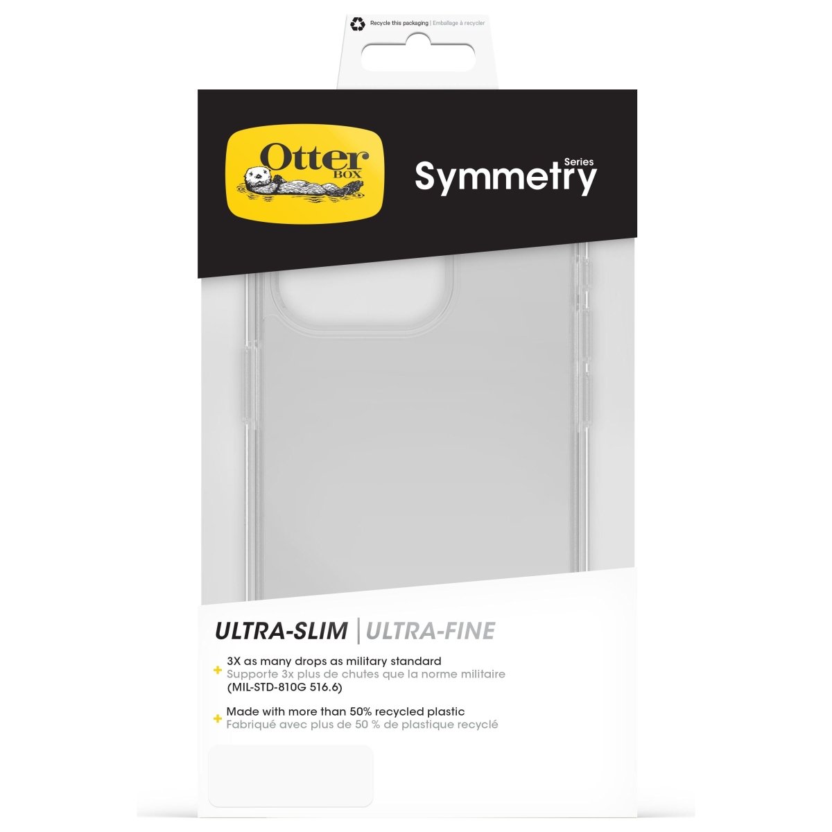 Otterbox Symmetry Clear Case Apple Iphone 15 Pro Clear - 123TelecomShop