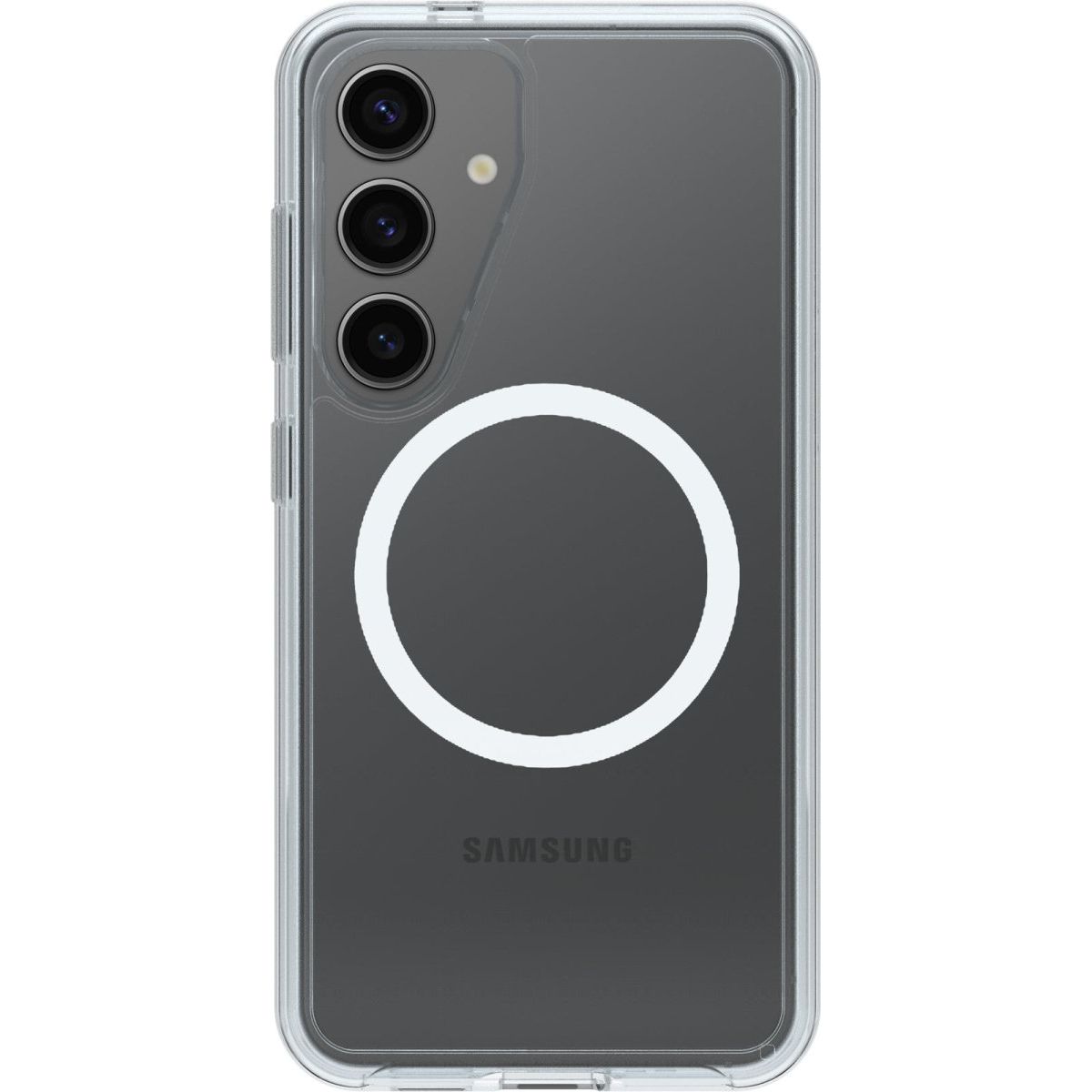 Otterbox Symmetry Clear Magnets Case Samsung Galaxy S25 5G Black - 123TelecomShop