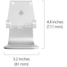 Rain Design Mstand Mobile Stand Space Grey - 123TelecomShop