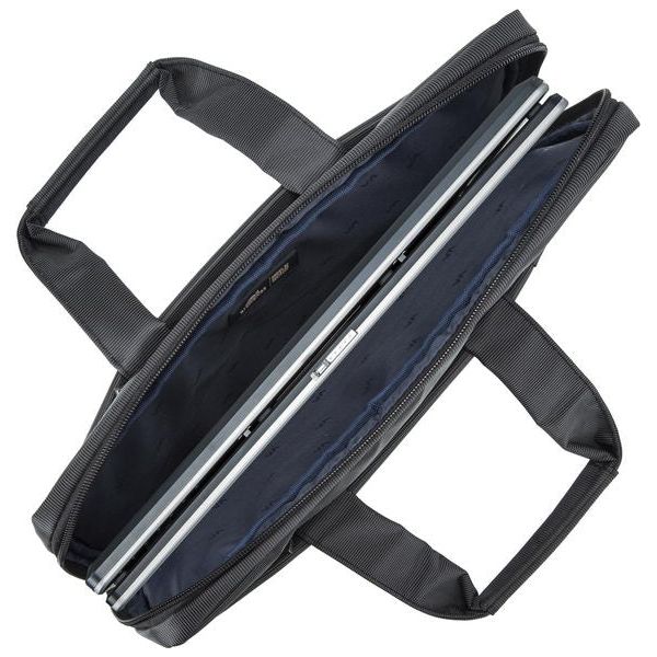 Rivacase Central Laptop Bag 13.3Inch Black - 123TelecomShop