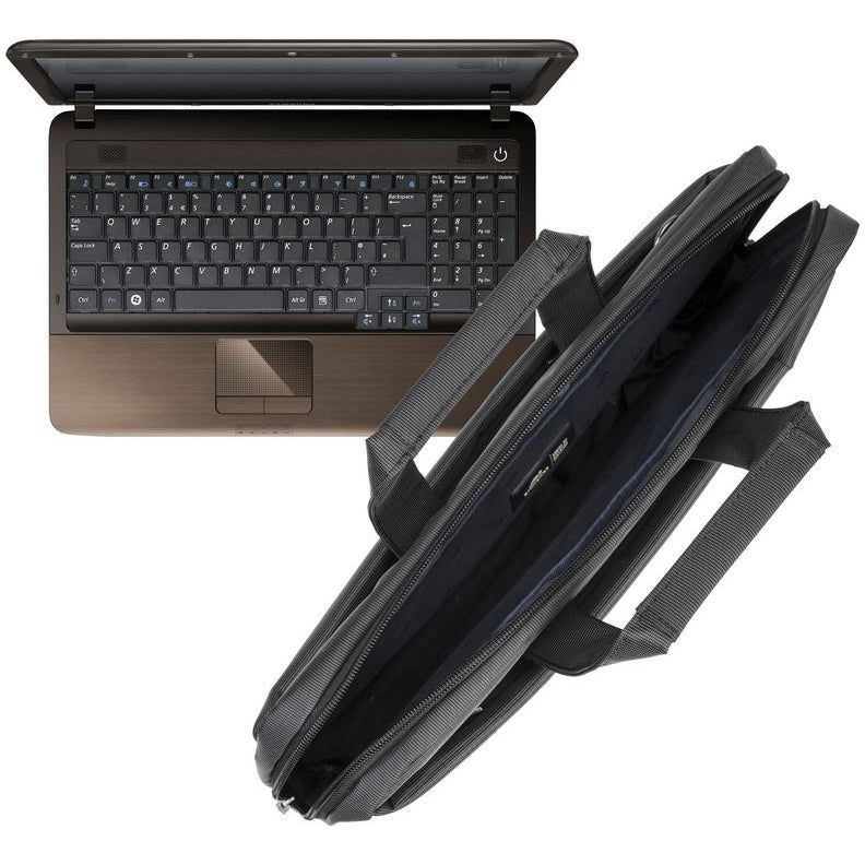 Rivacase Central Laptop Bag 15.6Inch Black - 123TelecomShop