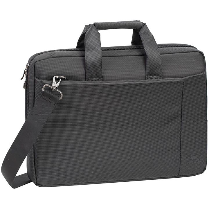 Rivacase Central Laptop Bag 15.6Inch Black - 123TelecomShop