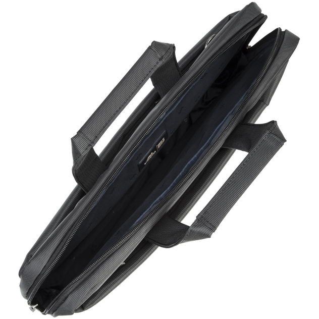Rivacase Central Laptop Bag 15.6Inch Black - 123TelecomShop