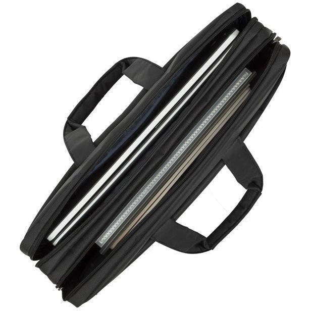 Rivacase Central Laptop Bag 17.3Inch Black - 123TelecomShop
