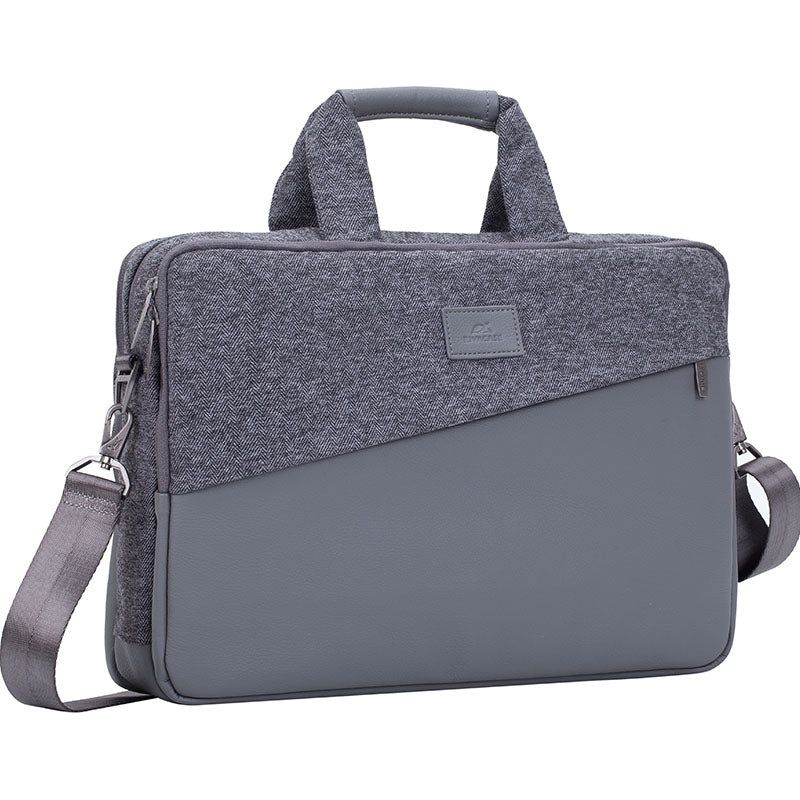 Rivacase Egmont Laptop Bag 15.6Inch Grey - 123TelecomShop