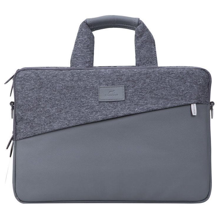 Rivacase Egmont Laptop Bag 15.6Inch Grey - 123TelecomShop