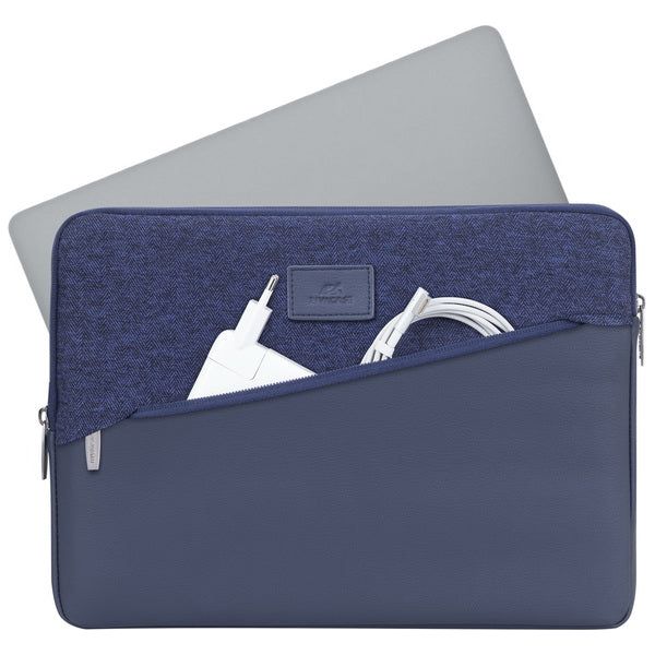 Rivacase Egmont Laptop Sleeve 13.3Inch Blue - 123TelecomShop