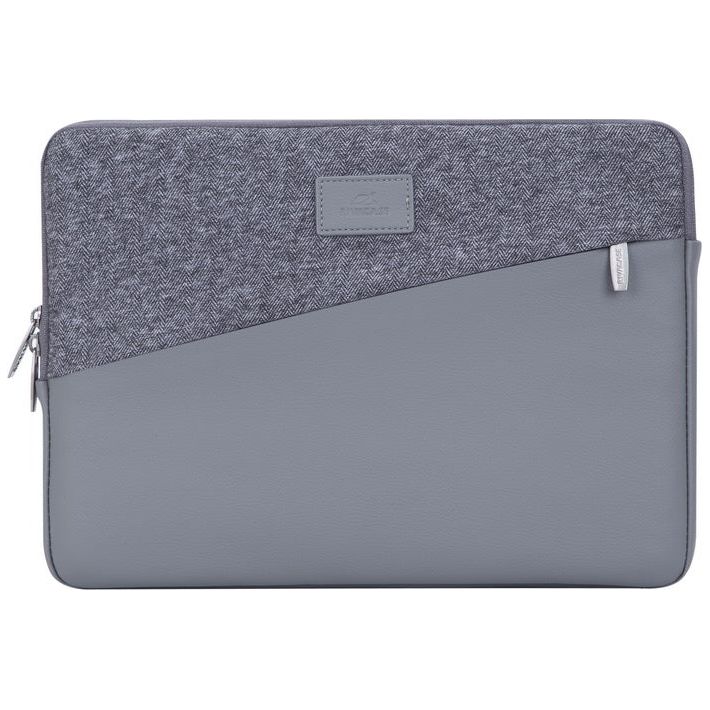 Rivacase Egmont Laptop Sleeve 13.3Inch Grey - 123TelecomShop
