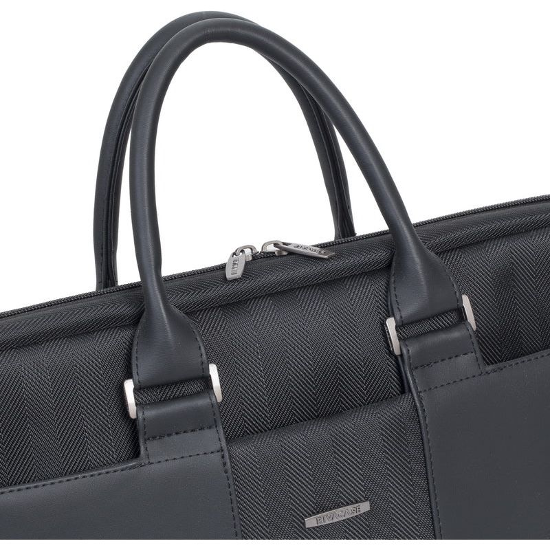 Rivacase Narita Business Laptop Bag 15.6Inch Black - 123TelecomShop