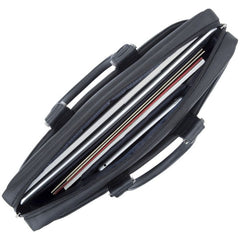 Rivacase Narita Business Laptop Bag 15.6Inch Black - 123TelecomShop