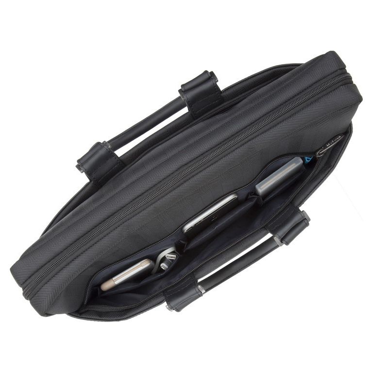 Rivacase Narita Business Laptop Bag 15.6Inch Black - 123TelecomShop