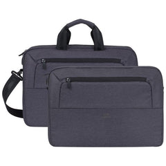 Rivacase Suzuka Laptop Bag 15.6Inch Black - 123TelecomShop