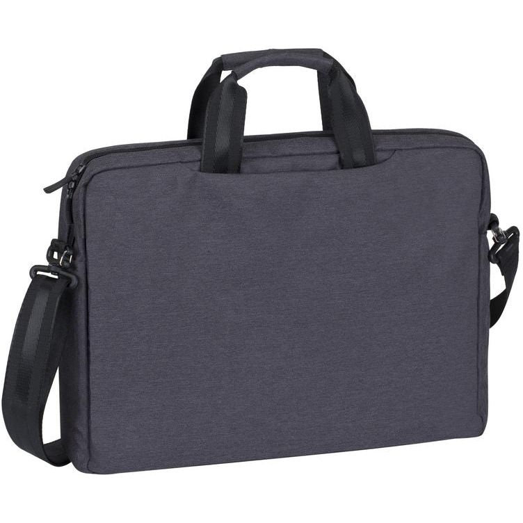 Rivacase Suzuka Laptop Bag 15.6Inch Black - 123TelecomShop