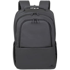 Rivacase Tegel Coated Eco Laptop Backpack 15.6Inch Black - 123TelecomShop