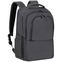 Rivacase Tegel Coated Eco Laptop Backpack 15.6Inch Black - 123TelecomShop