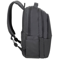 Rivacase Tegel Coated Eco Laptop Backpack 15.6Inch Black - 123TelecomShop