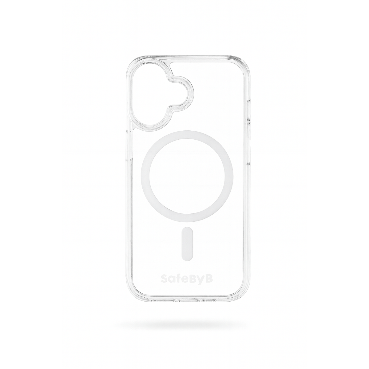 SafeByB iPhone 17 MagSafe Hoes – Transparant - 123TelecomShop