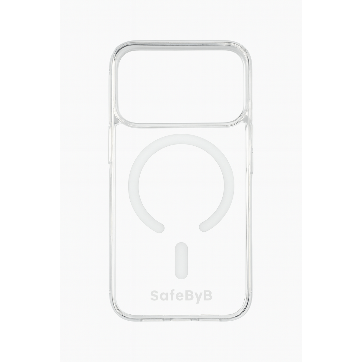 SafeByB iPhone 17 Pro Max MagSafe Hoes – Transparant - 123TelecomShop