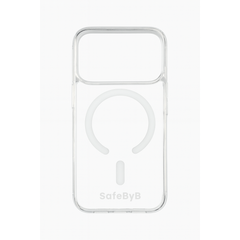 SafeByB iPhone 17 Pro Max MagSafe Hoes – Transparant - 123TelecomShop