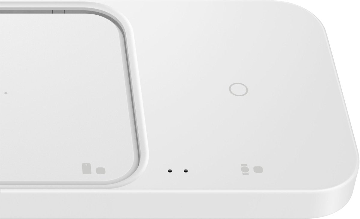 Samsung Ep-P5400Bwegeu Samsung Wireless Qi Duo Charger Pad 15W White - 123TelecomShop