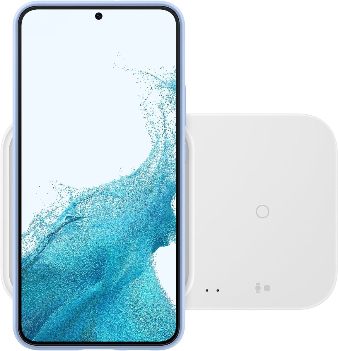 Samsung Ep-P5400Bwegeu Samsung Wireless Qi Duo Charger Pad 15W White - 123TelecomShop